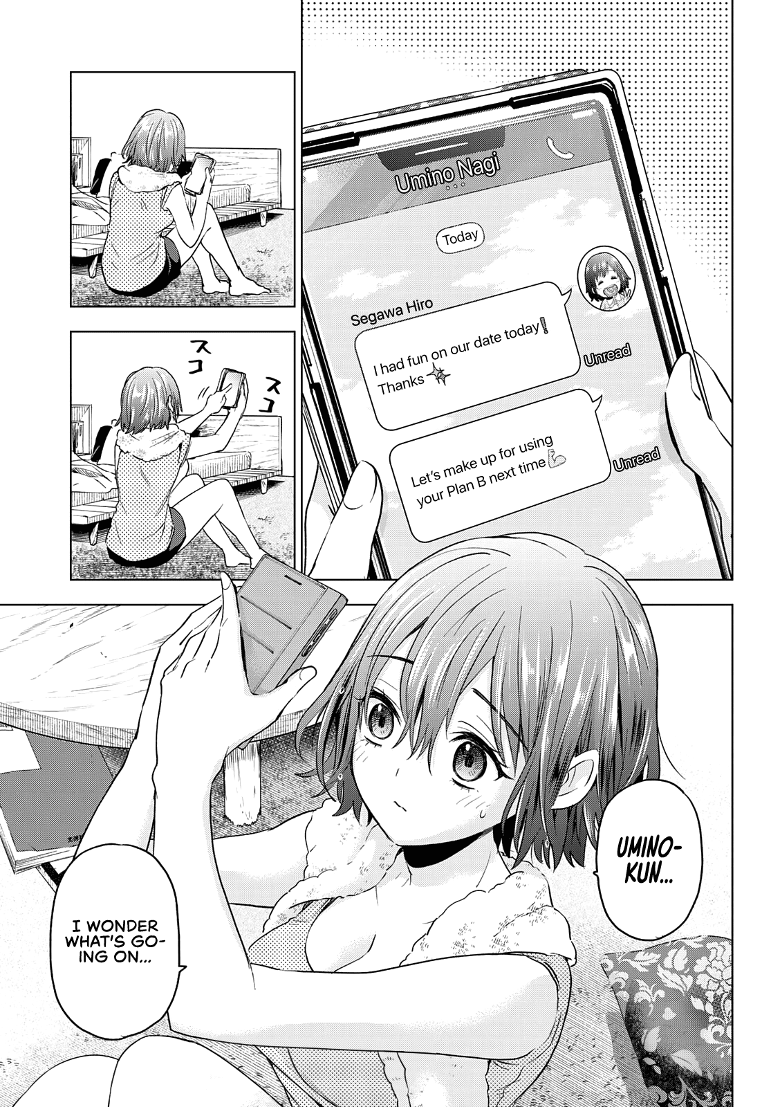 Kakkou no Iinazuke chapter 128 page 2