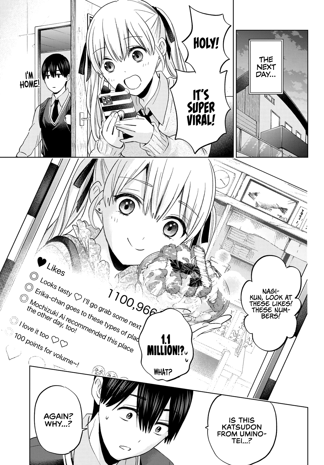 Kakkou no Iinazuke chapter 136 page 12