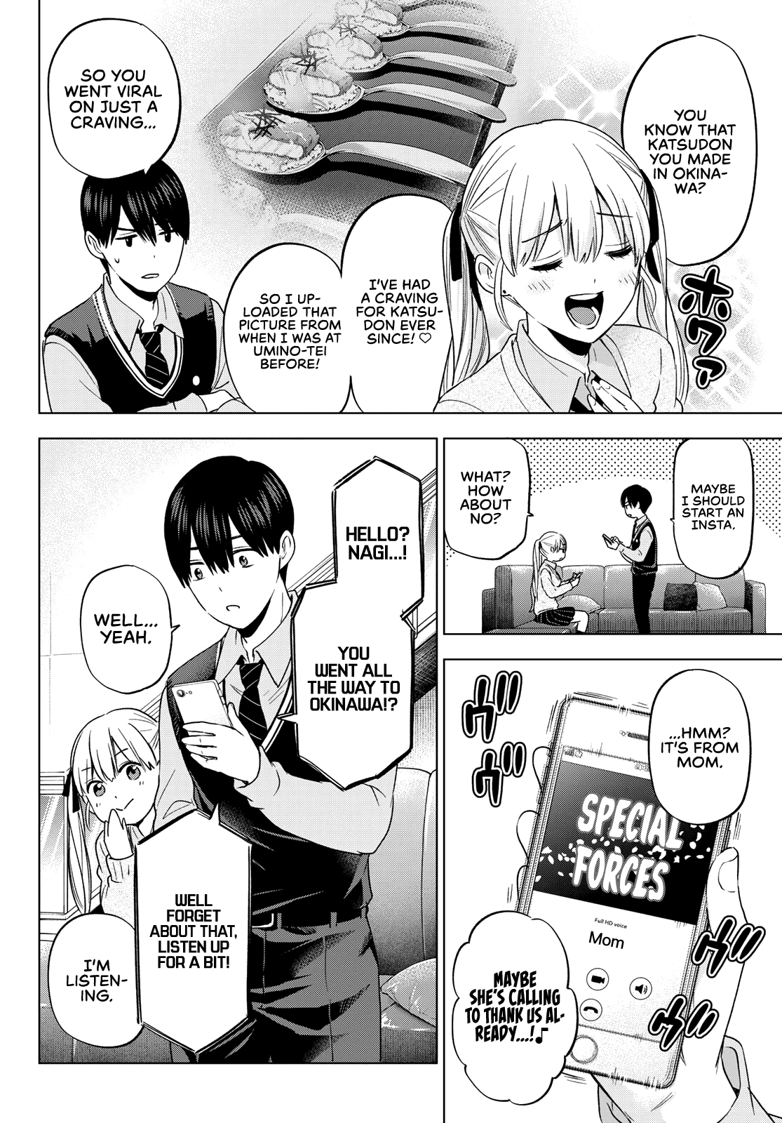 Kakkou no Iinazuke chapter 136 page 13