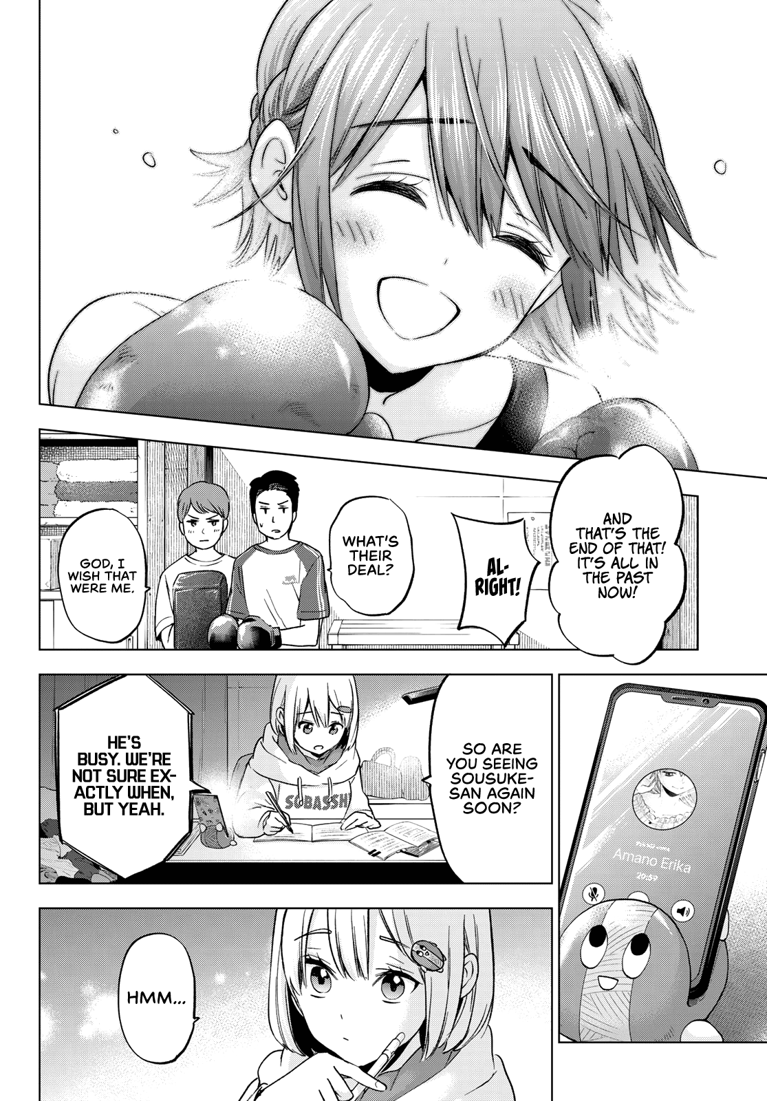 Kakkou no Iinazuke chapter 154 page 19