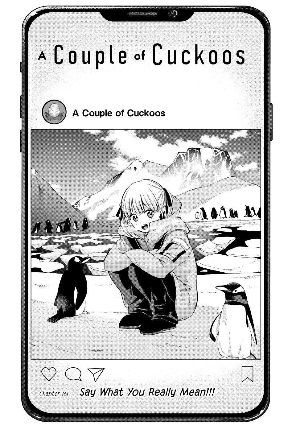 Kakkou no Iinazuke chapter 161 page 1