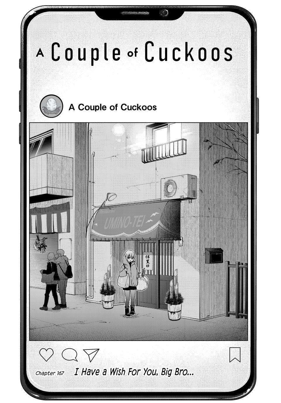 Kakkou no Iinazuke chapter 167 page 1