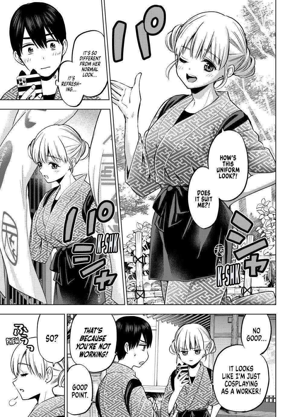 Kakkou no Iinazuke chapter 187 page 7