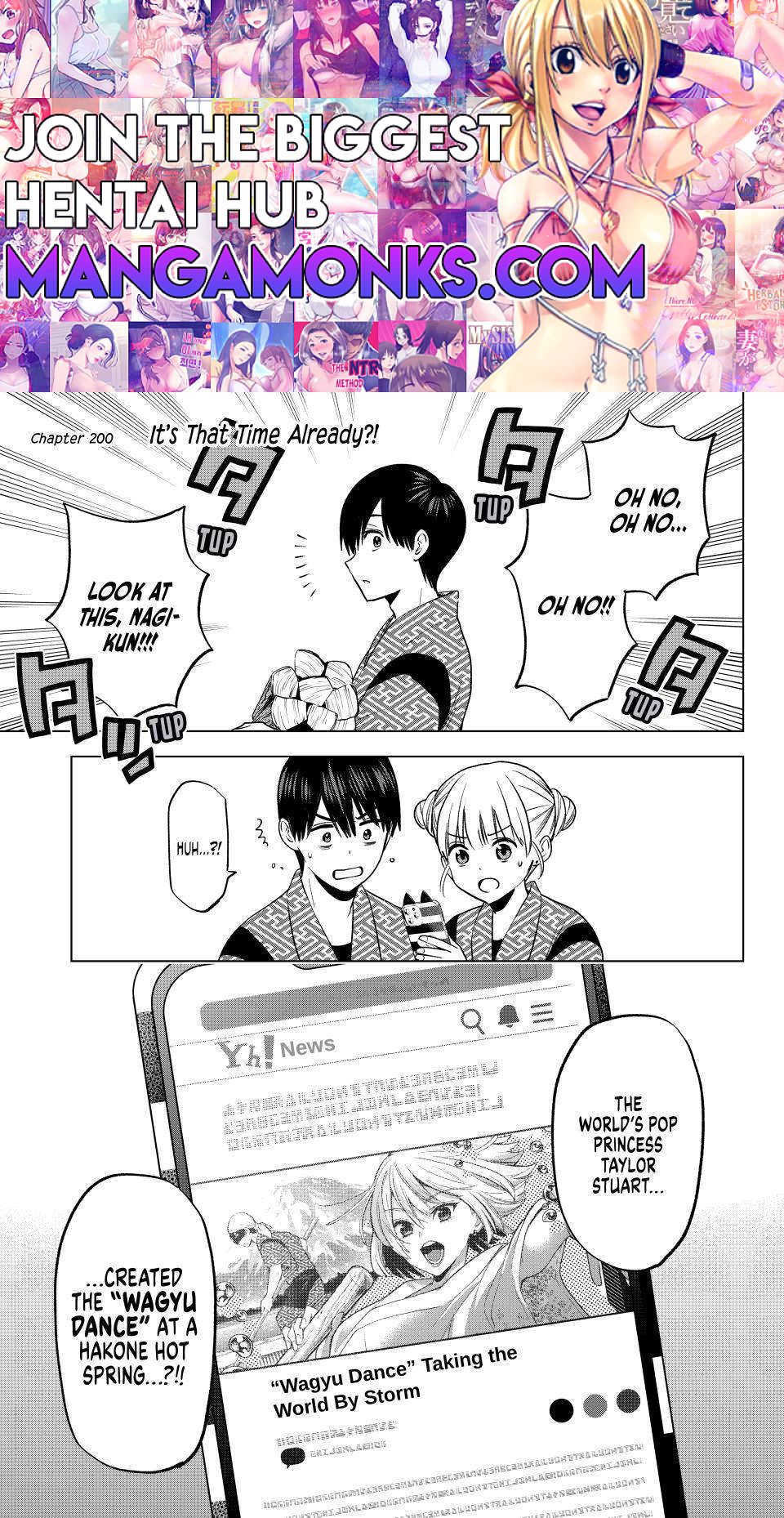 Kakkou no Iinazuke chapter 200 page 1