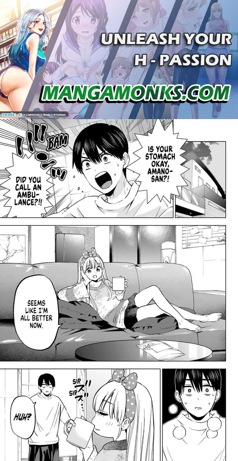 Kakkou no Iinazuke chapter 204 page 1