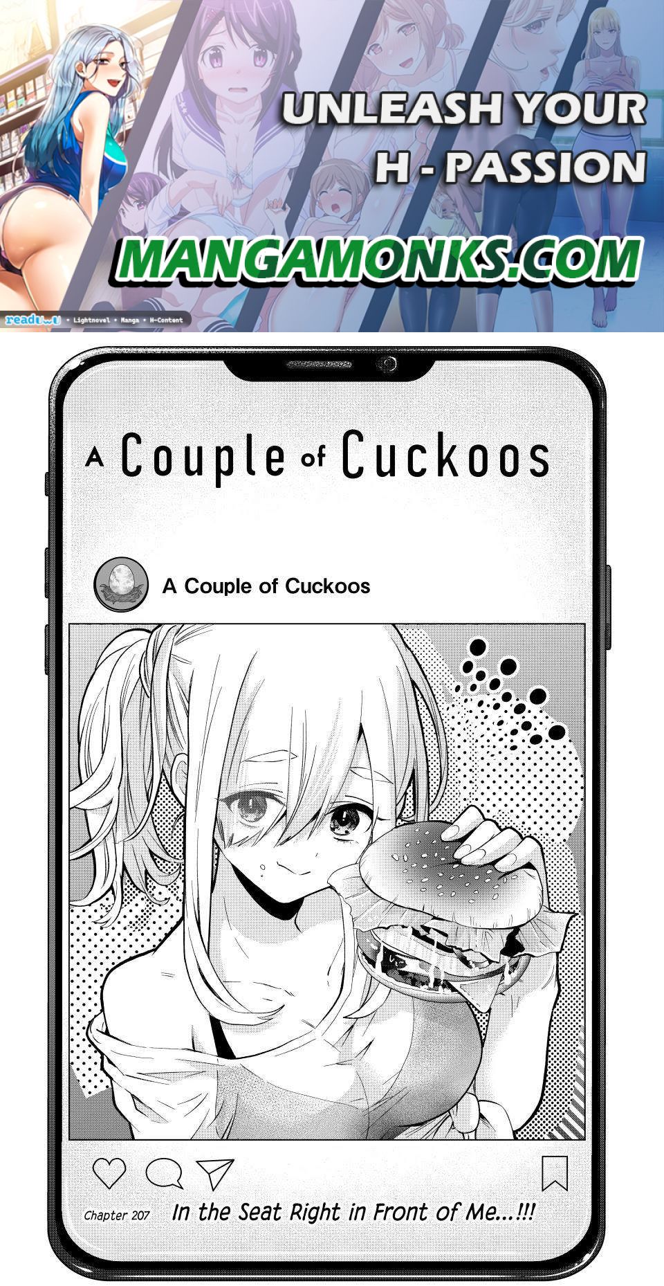 Kakkou no Iinazuke chapter 207 page 1