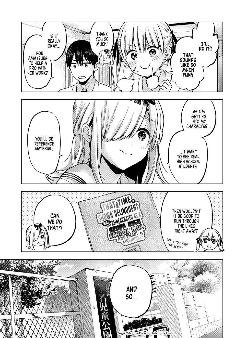 Kakkou no Iinazuke chapter 208 page 8