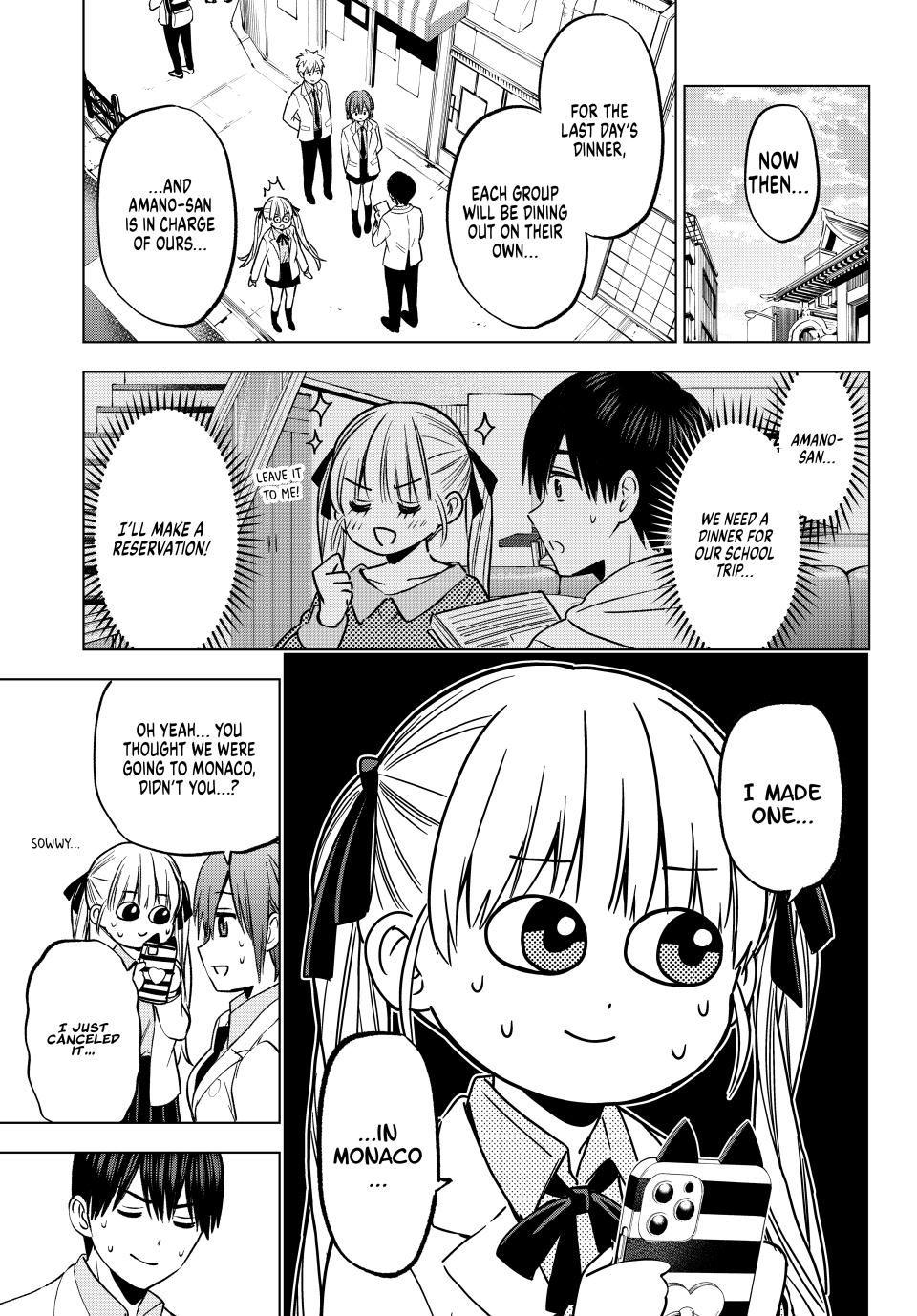 Kakkou no Iinazuke chapter 217 page 11