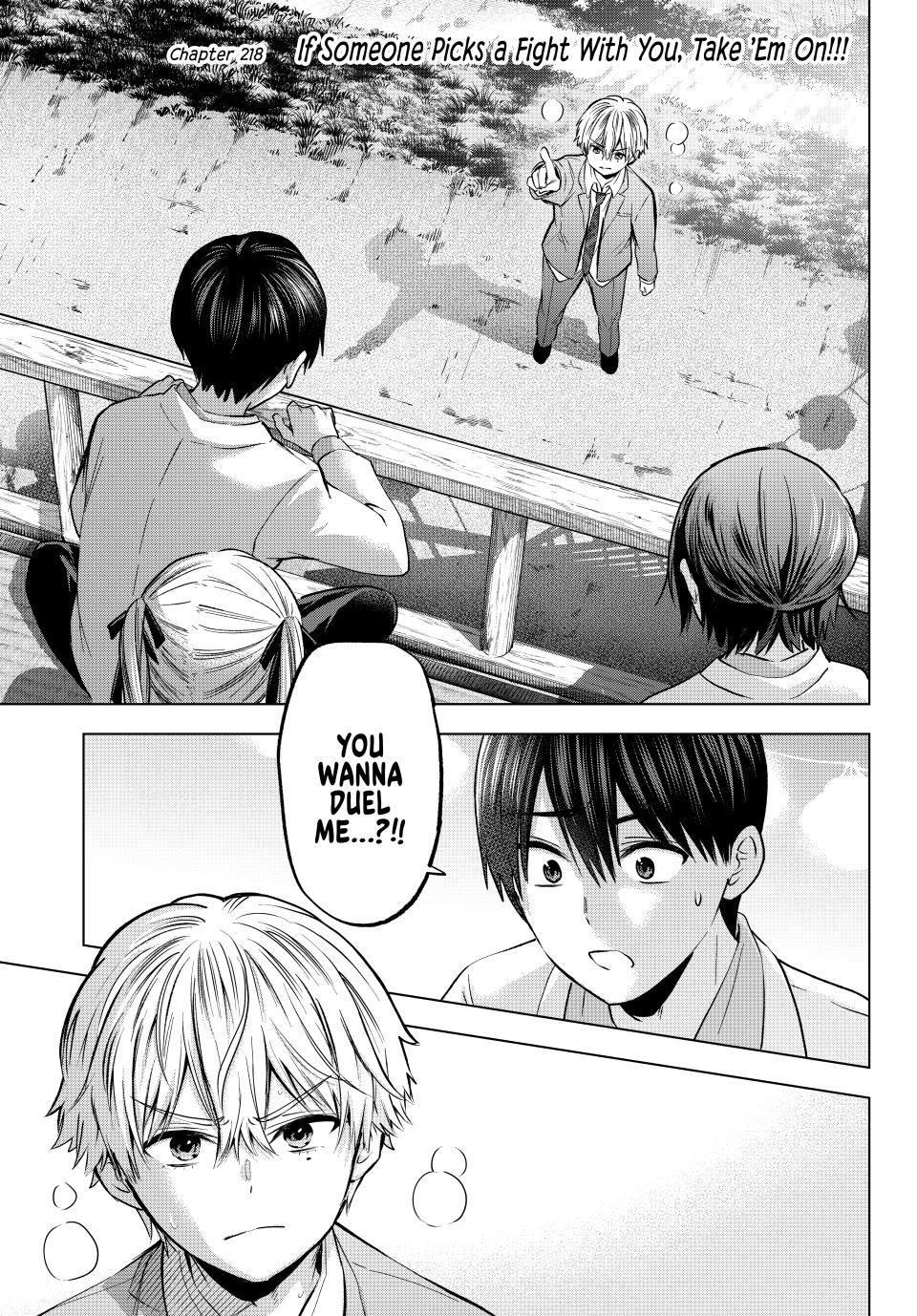 Kakkou no Iinazuke chapter 218 page 1