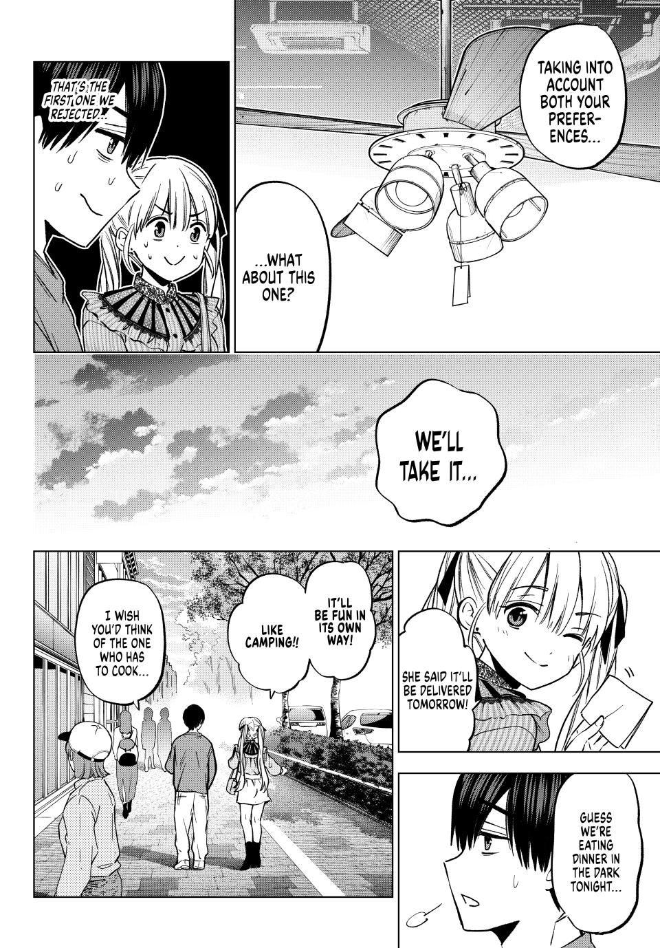 Kakkou no Iinazuke chapter 222 page 12