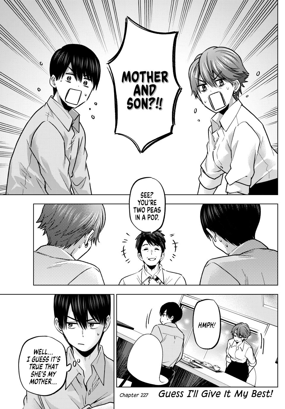 Kakkou no Iinazuke chapter 227 page 1