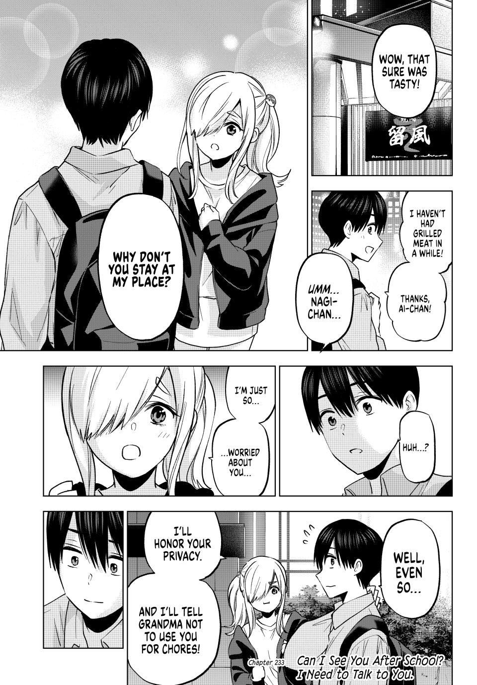 Kakkou no Iinazuke chapter 233 page 1