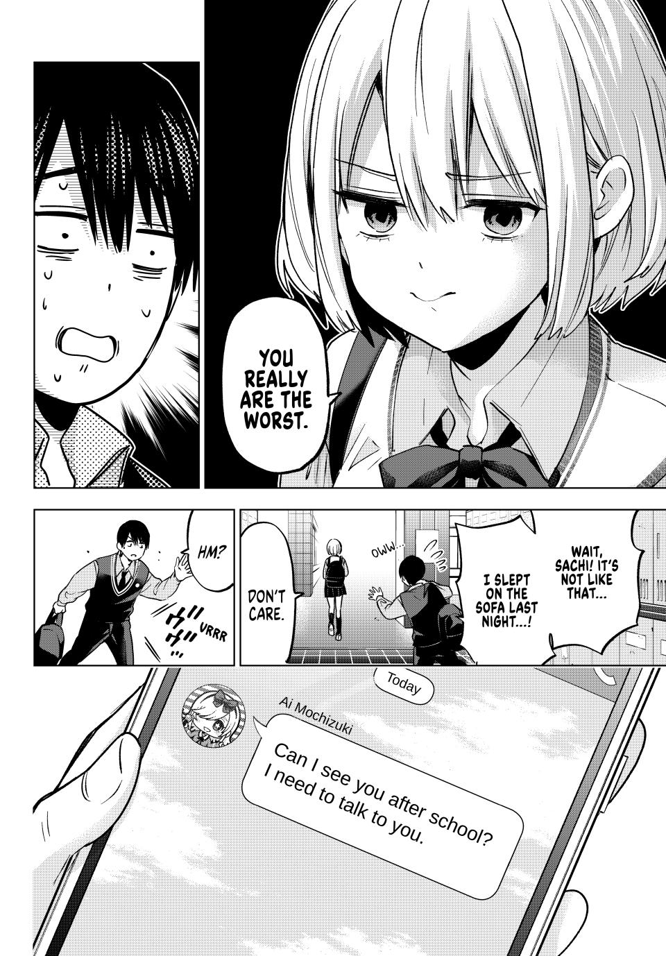 Kakkou no Iinazuke chapter 233 page 8