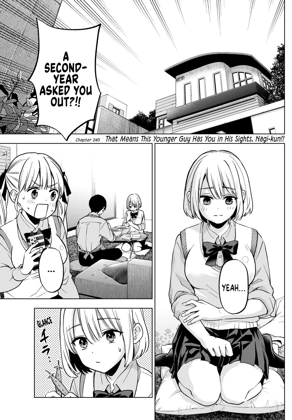 Kakkou no Iinazuke chapter 240 page 1