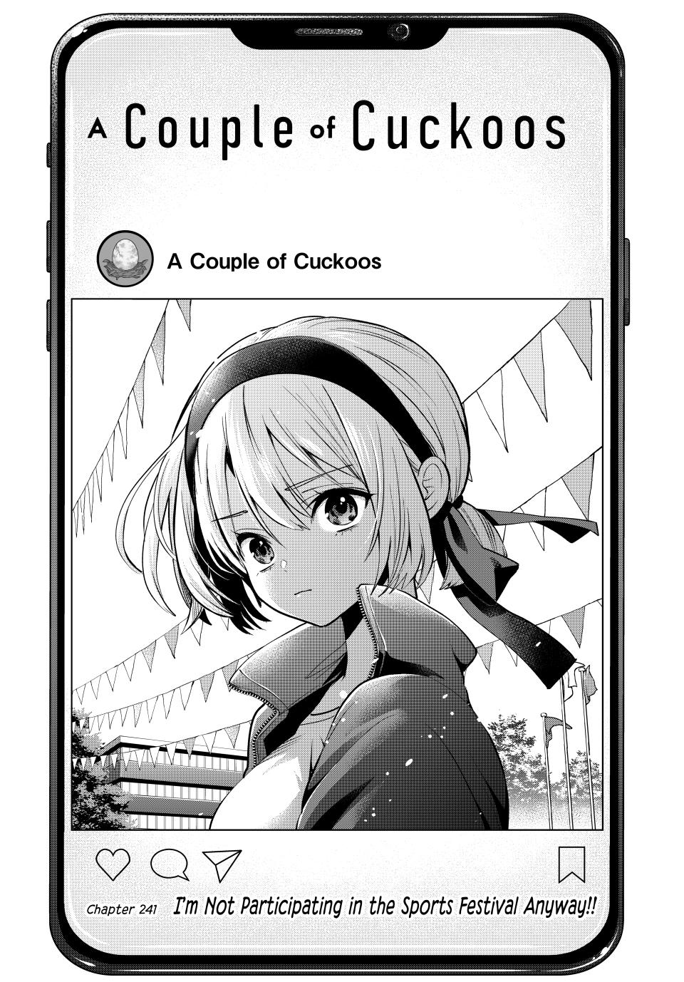 Kakkou no Iinazuke chapter 241 page 1