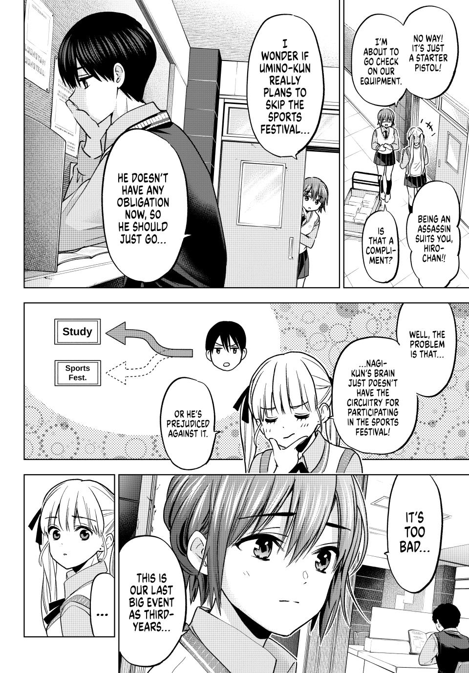 Kakkou no Iinazuke chapter 241 page 10