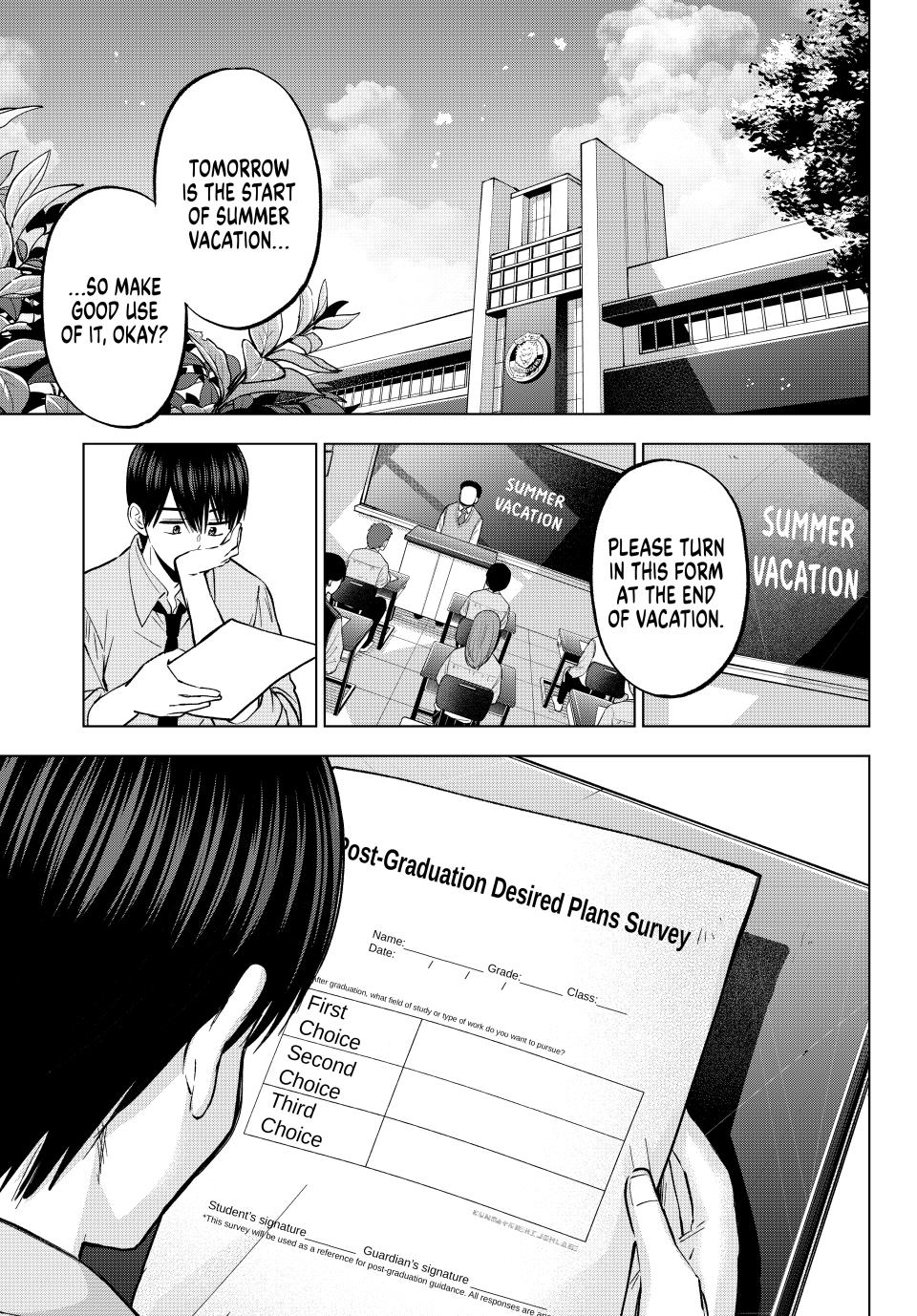 Kakkou no Iinazuke chapter 250 page 1