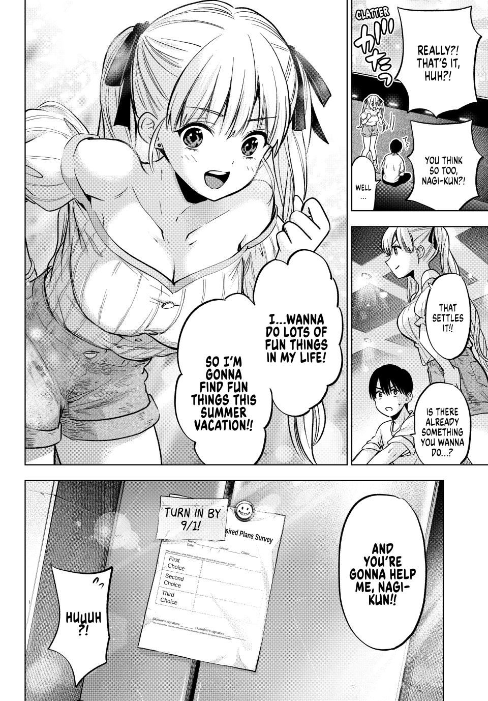 Kakkou no Iinazuke chapter 250 page 19