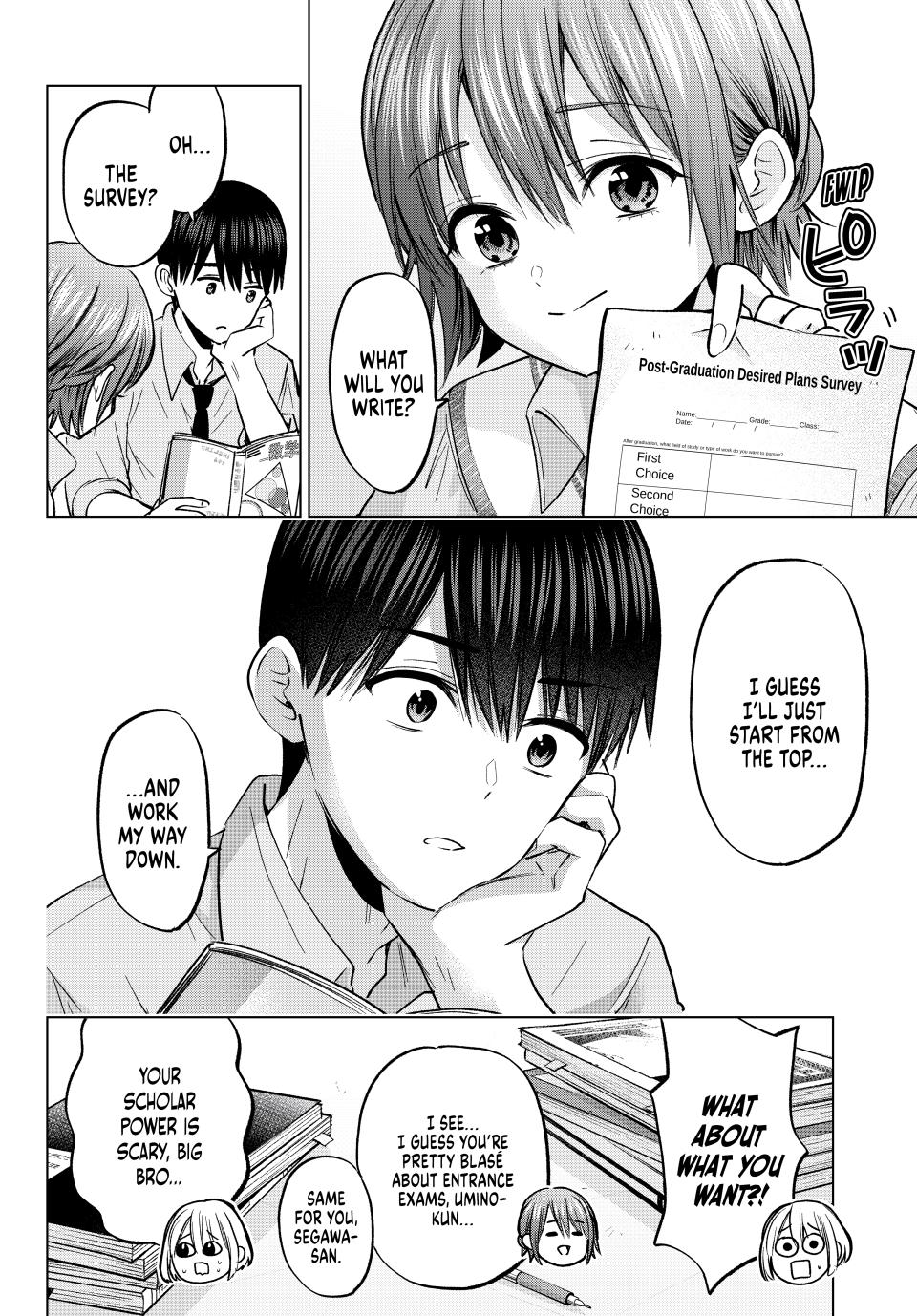 Kakkou no Iinazuke chapter 250 page 4