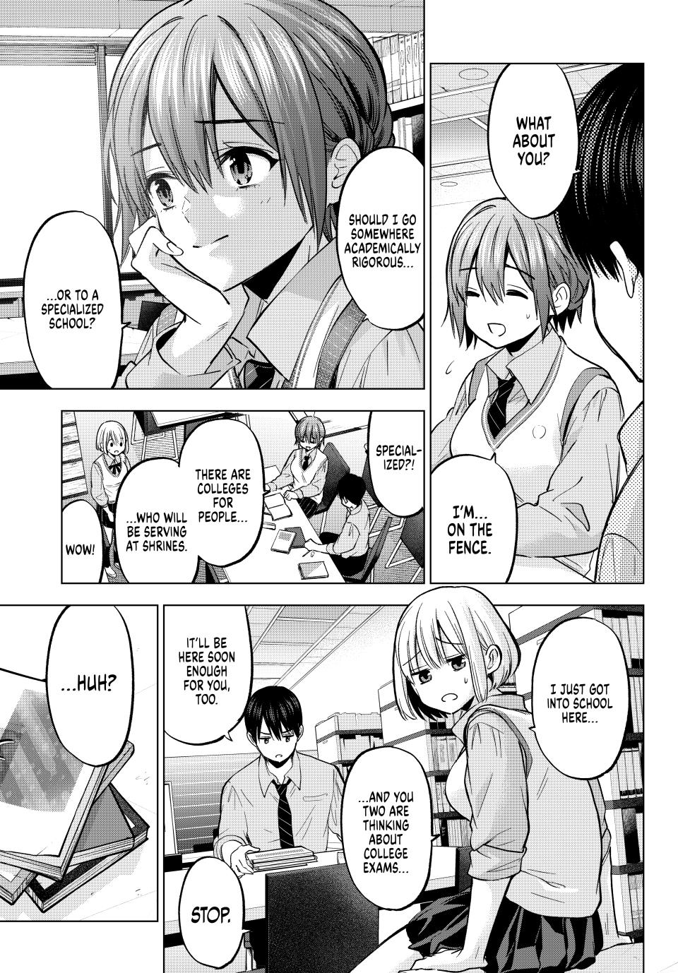 Kakkou no Iinazuke chapter 250 page 5