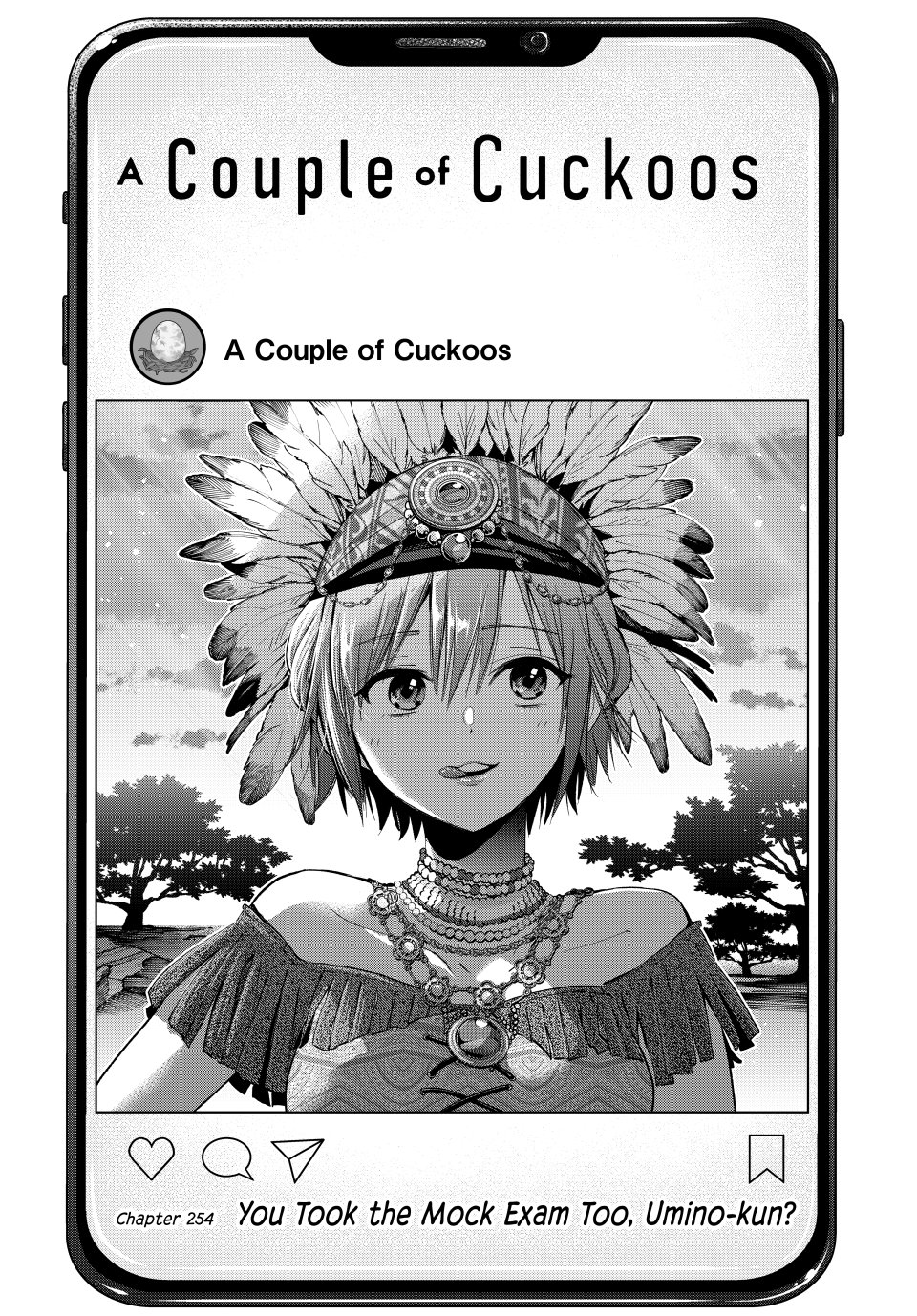 Kakkou no Iinazuke chapter 254 page 1