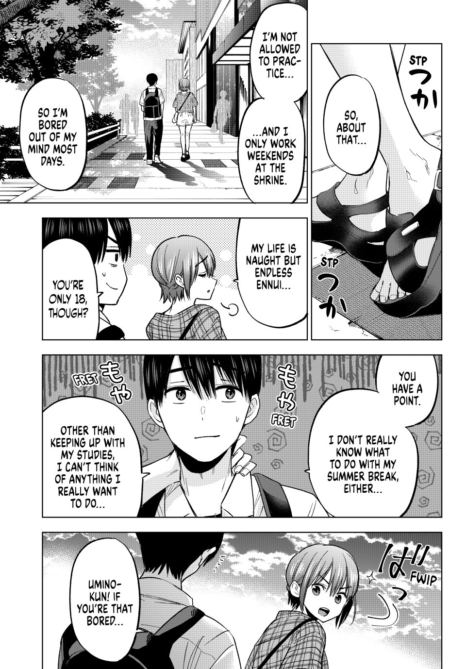 Kakkou no Iinazuke chapter 254 page 11