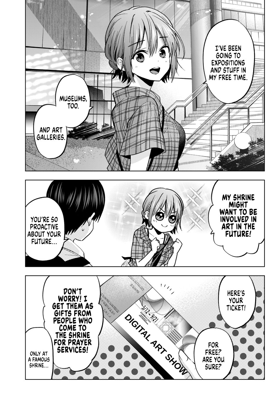 Kakkou no Iinazuke chapter 254 page 13