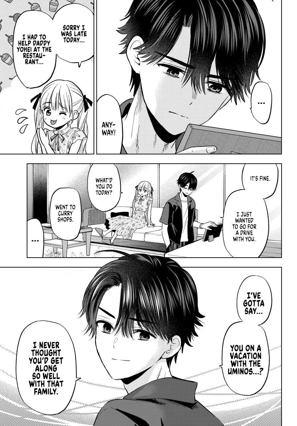 Kakkou no Iinazuke chapter 258 page 3