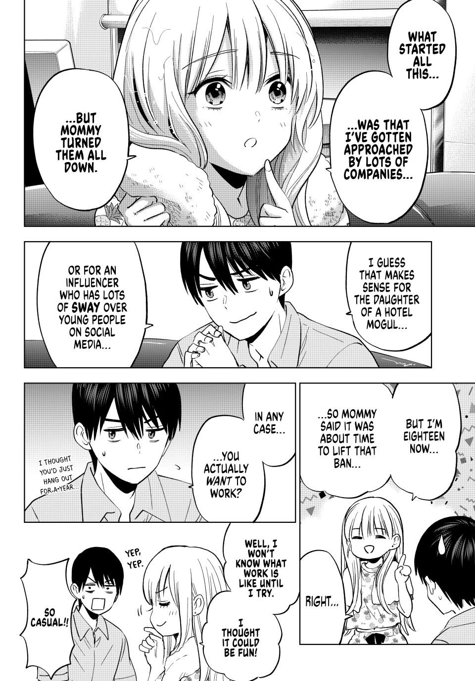 Kakkou no Iinazuke chapter 260 page 14