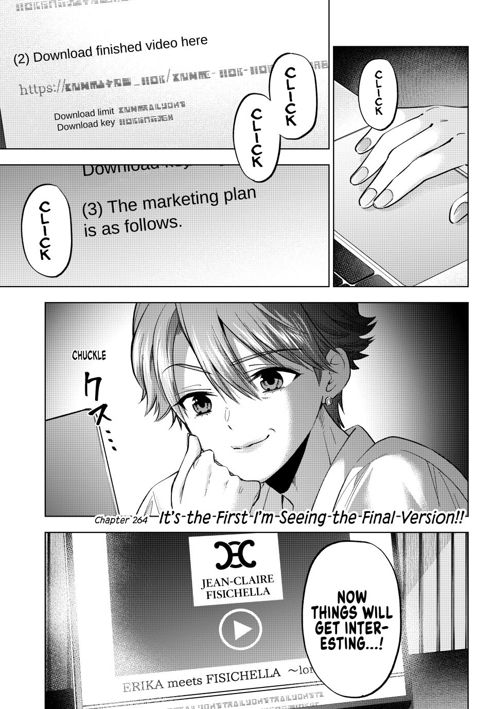 Kakkou no Iinazuke chapter 264 page 1