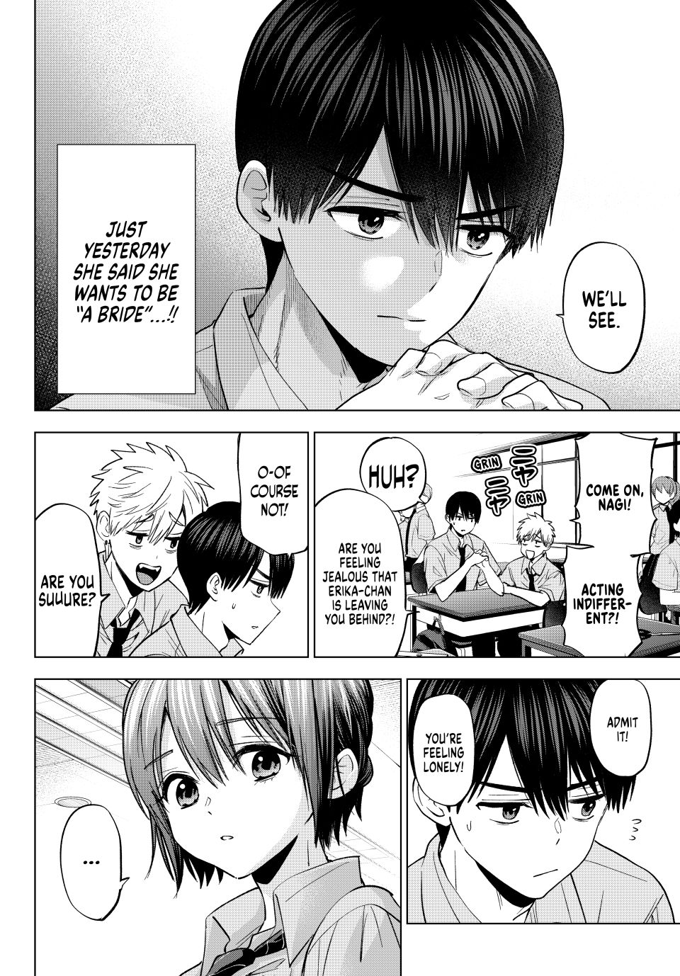 Kakkou no Iinazuke chapter 266 page 8