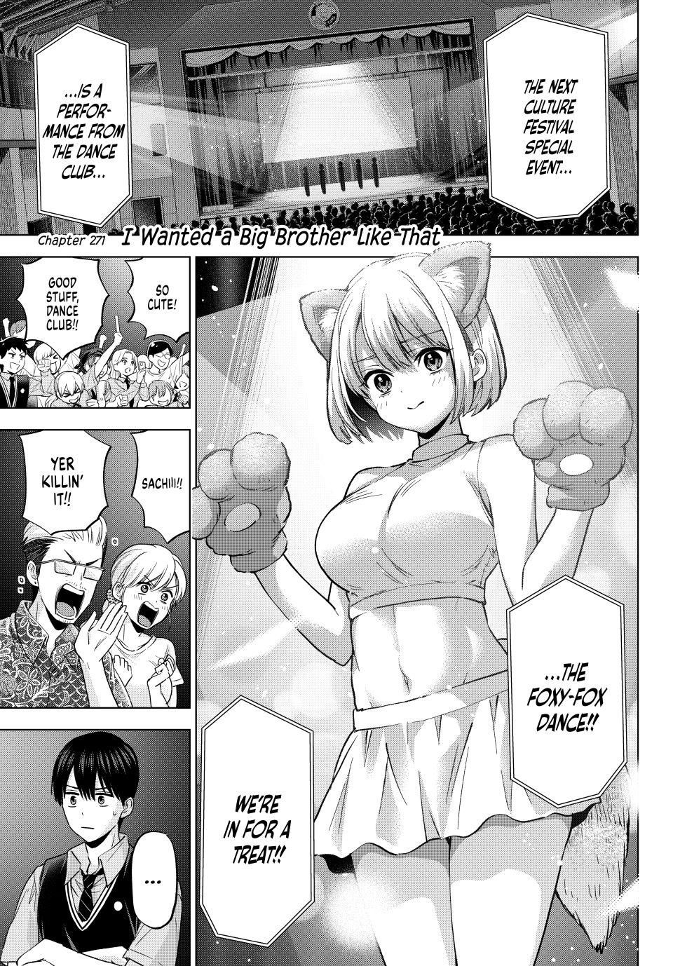 Kakkou no Iinazuke chapter 271 page 1