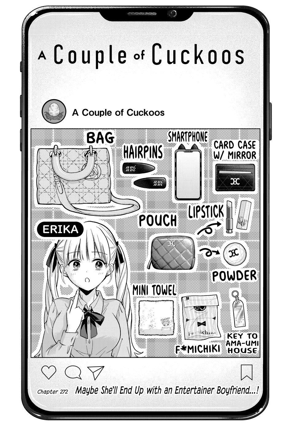 Kakkou no Iinazuke chapter 272 page 1