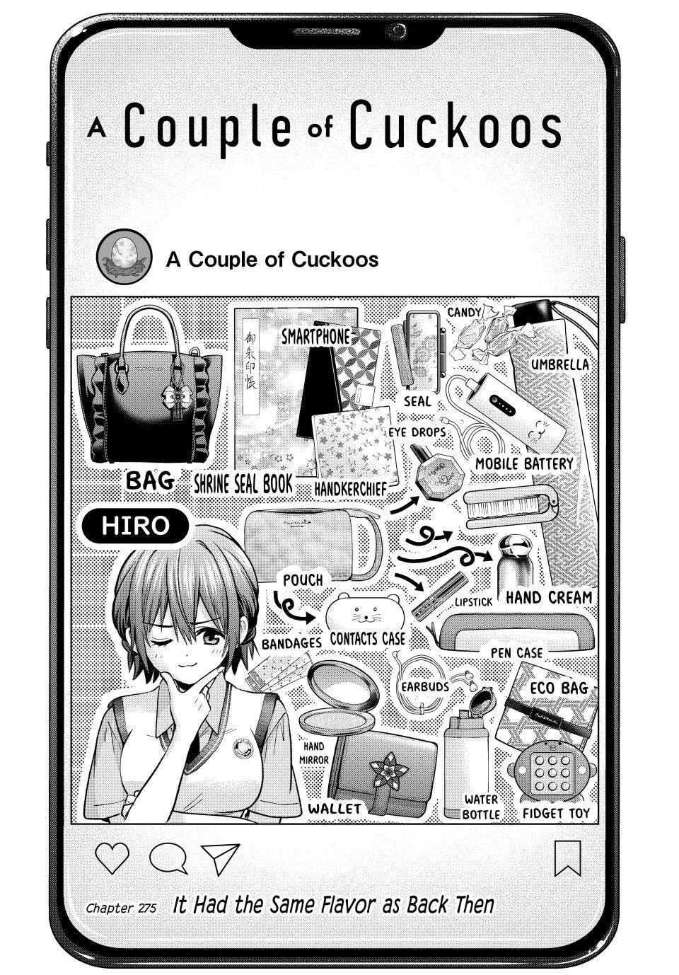 Kakkou no Iinazuke chapter 275 page 1