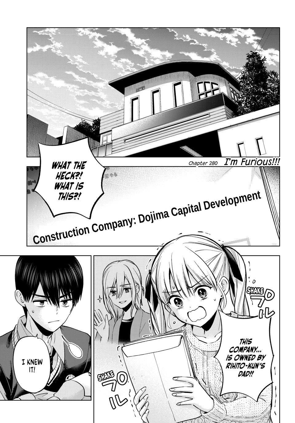 Kakkou no Iinazuke chapter 280 page 1