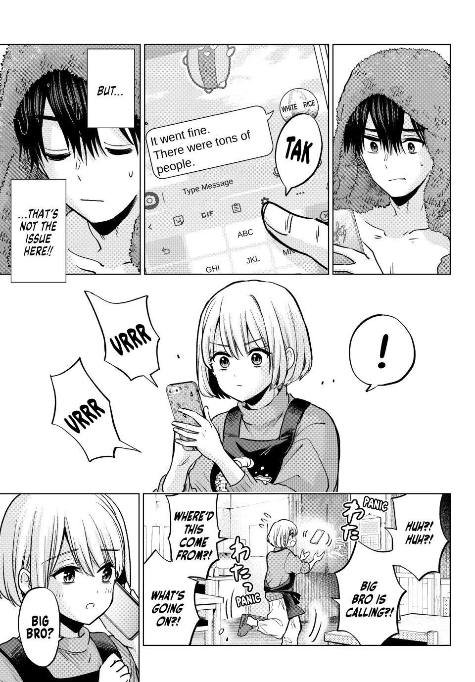 Kakkou no Iinazuke chapter 288 page 7
