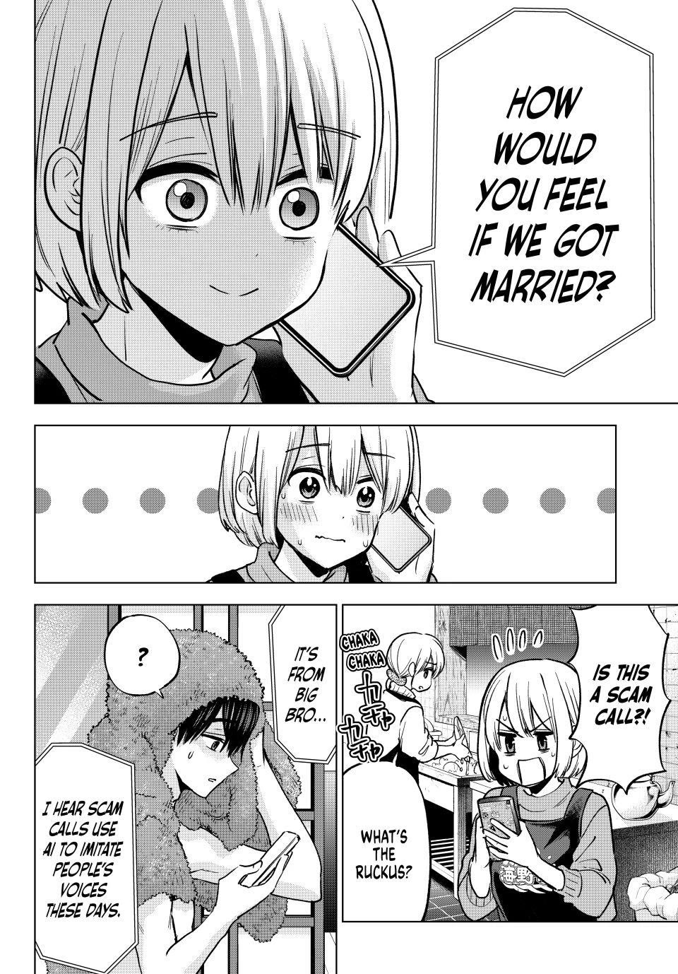 Kakkou no Iinazuke chapter 288 page 8