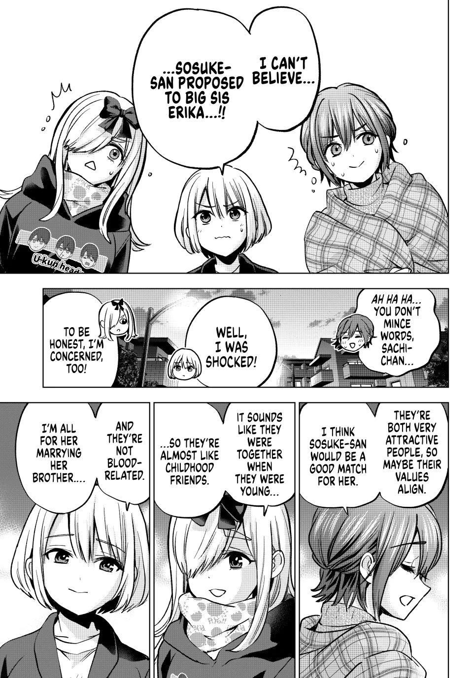 Kakkou no Iinazuke chapter 296 page 3