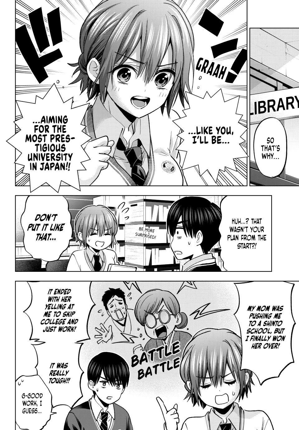 Kakkou no Iinazuke chapter 297 page 12