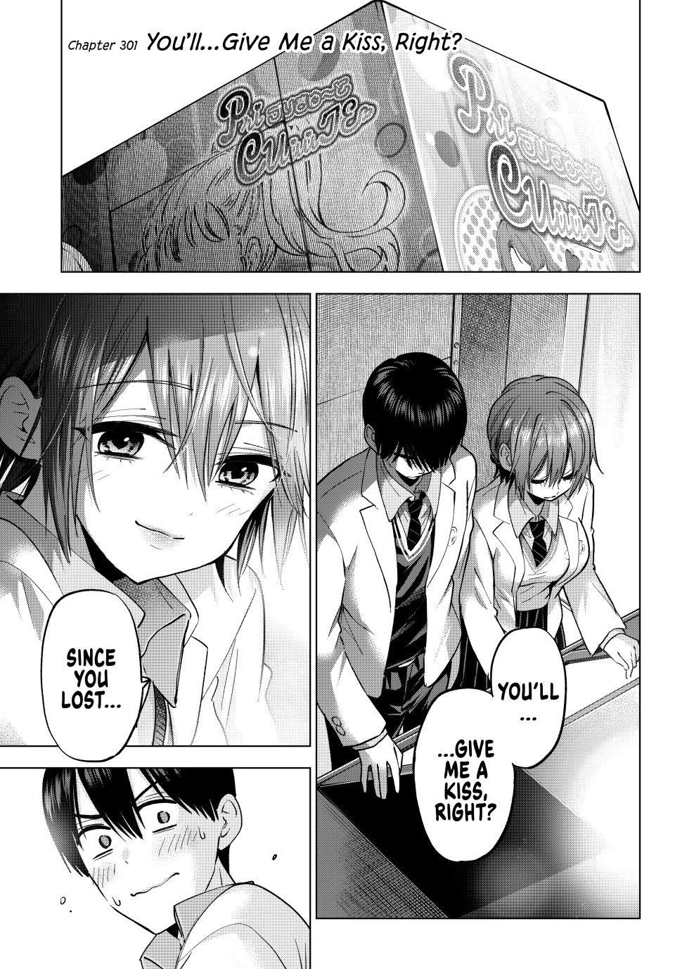 Kakkou no Iinazuke chapter 301 page 2