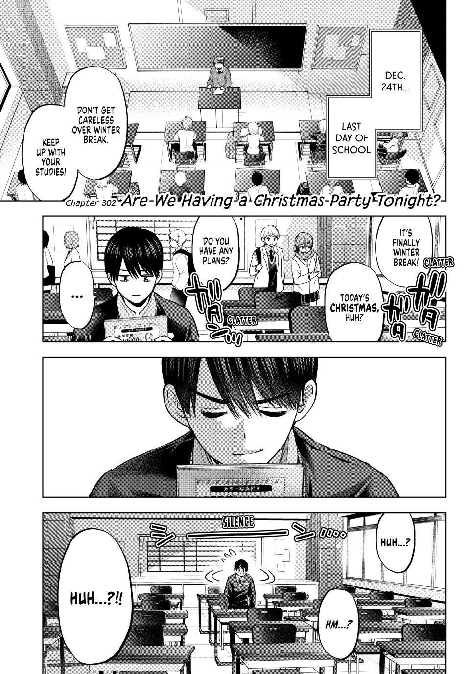 Kakkou no Iinazuke chapter 302 page 1
