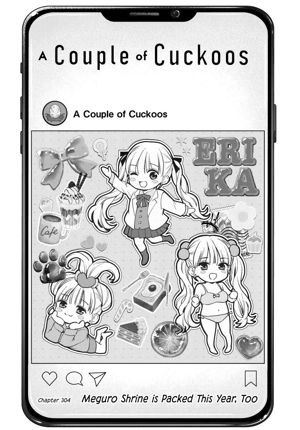 Kakkou no Iinazuke chapter 304 page 1