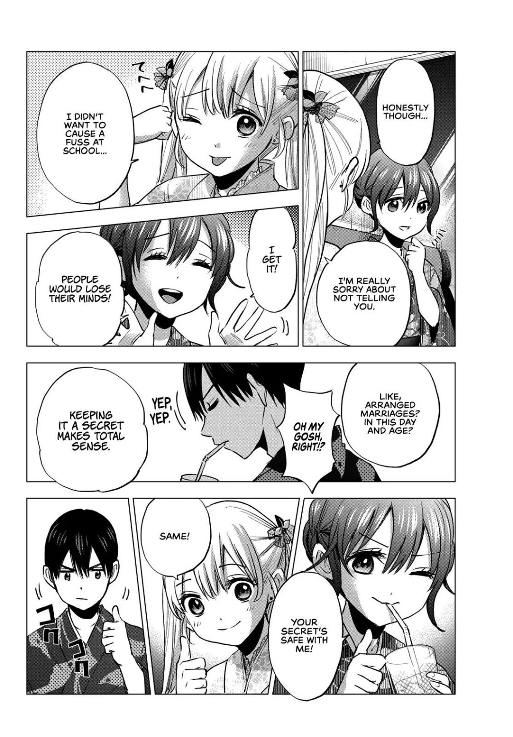 Kakkou no Iinazuke chapter 34 page 11