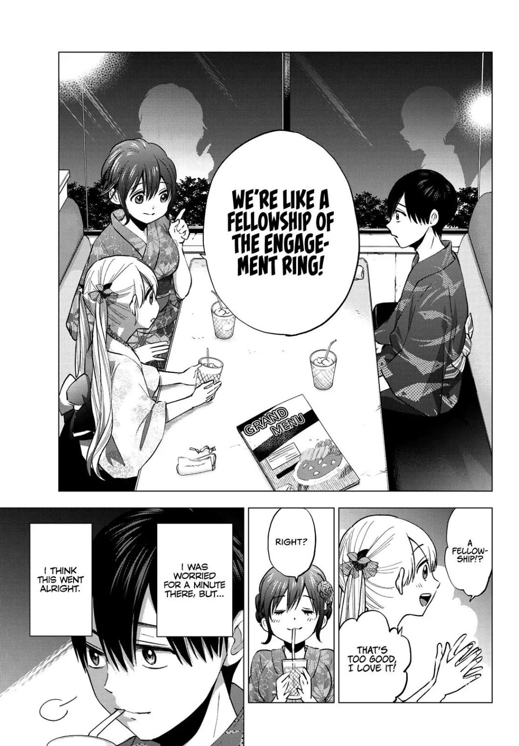 Kakkou no Iinazuke chapter 34 page 12