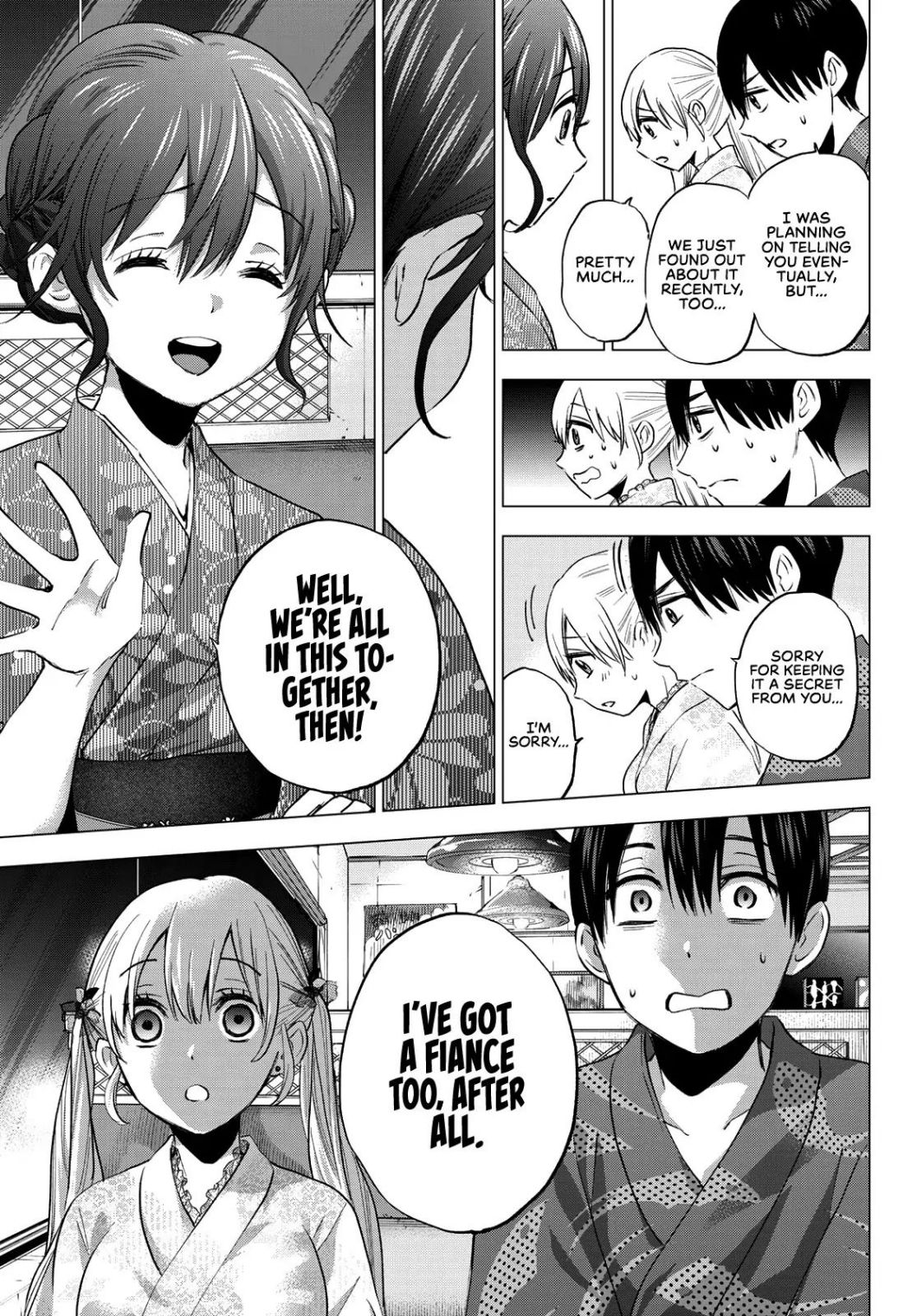 Kakkou no Iinazuke chapter 34 page 8