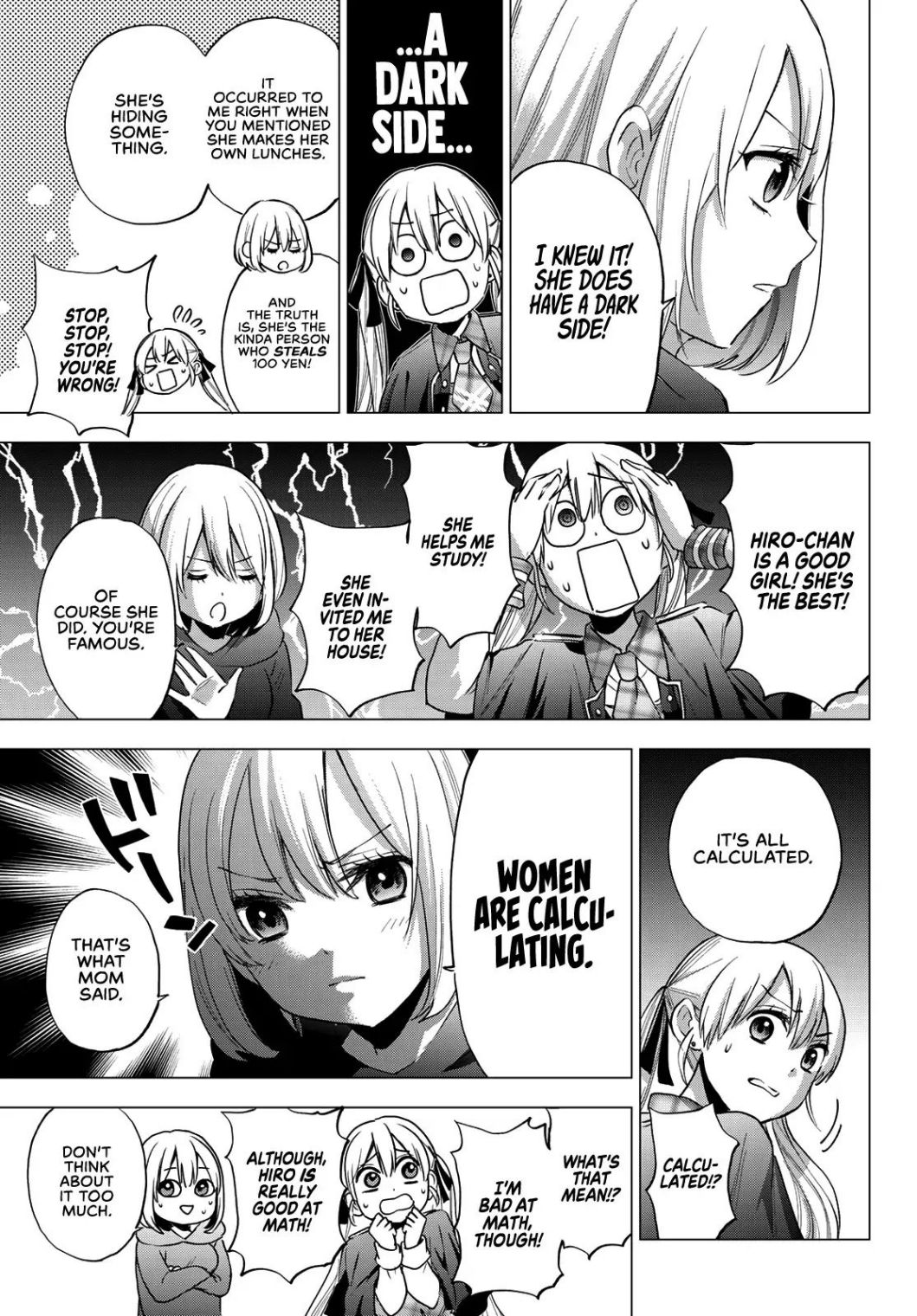 Kakkou no Iinazuke chapter 35 page 8