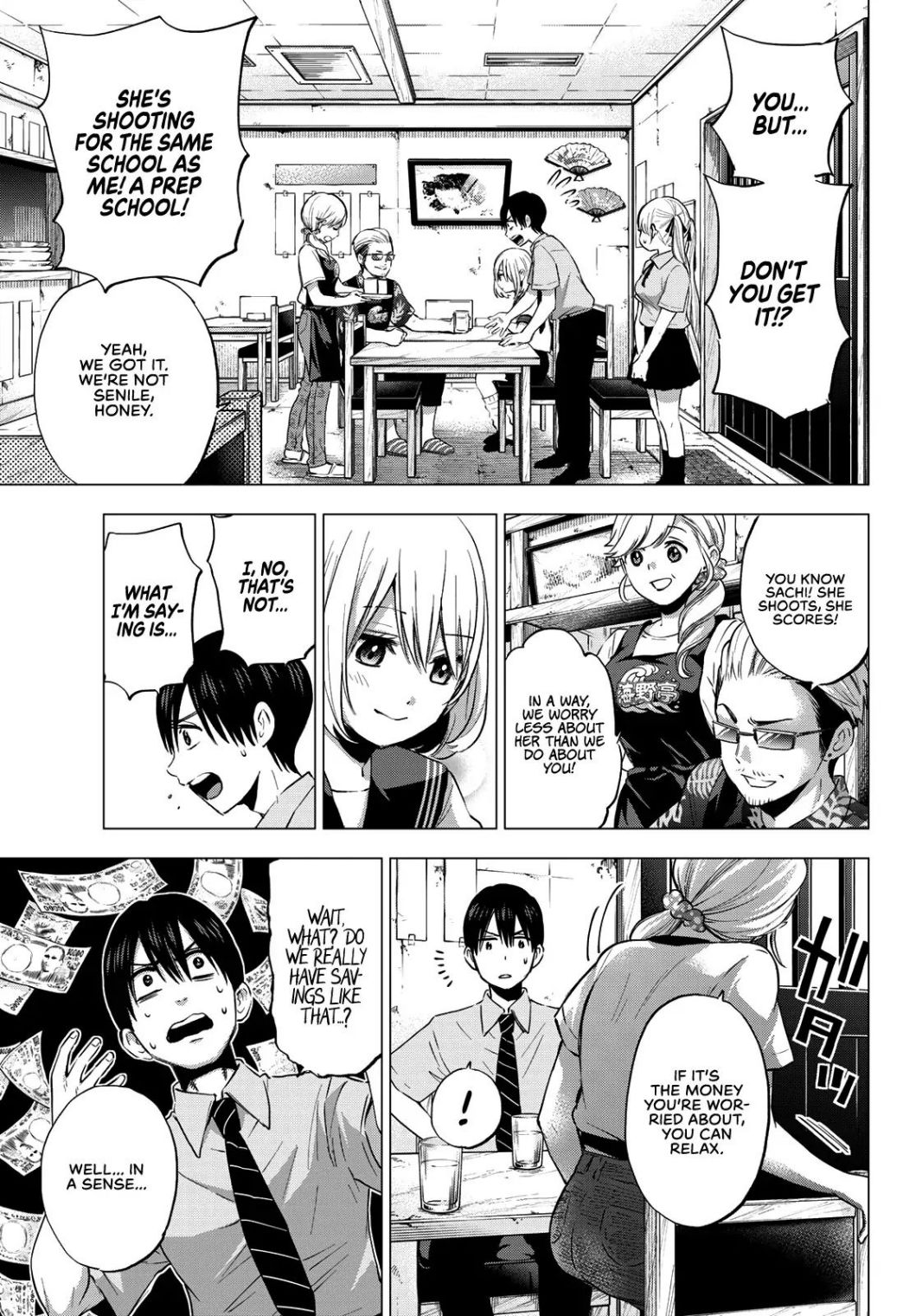 Kakkou no Iinazuke chapter 36 page 12