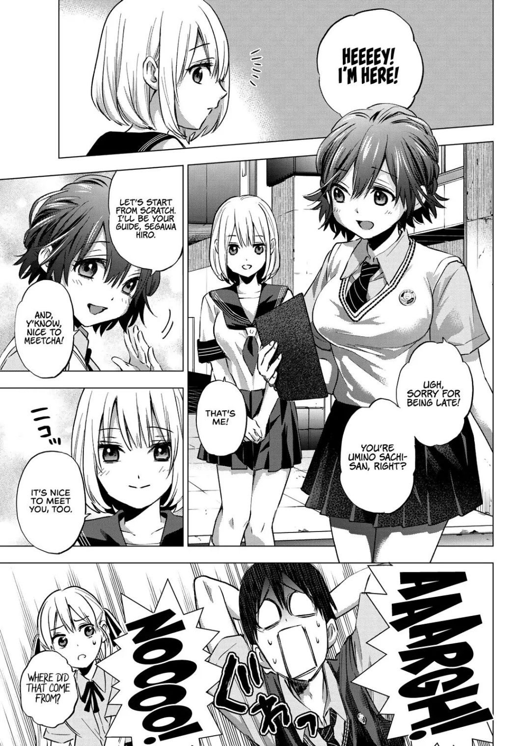 Kakkou no Iinazuke chapter 37 page 8