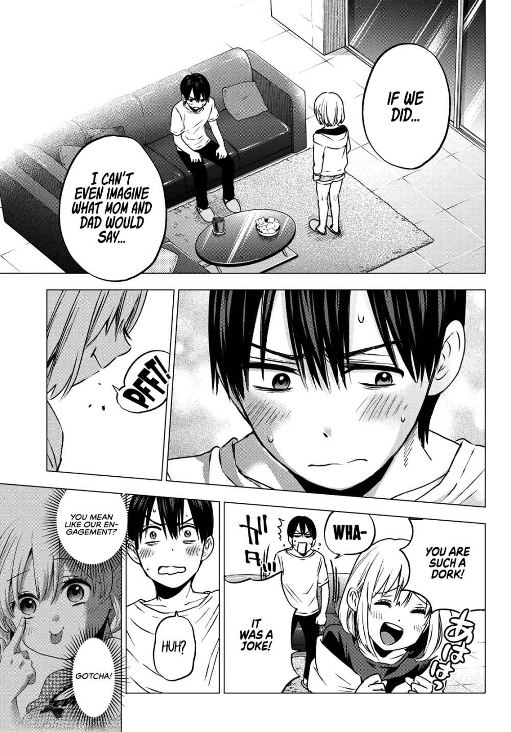 Kakkou no Iinazuke chapter 46 page 19