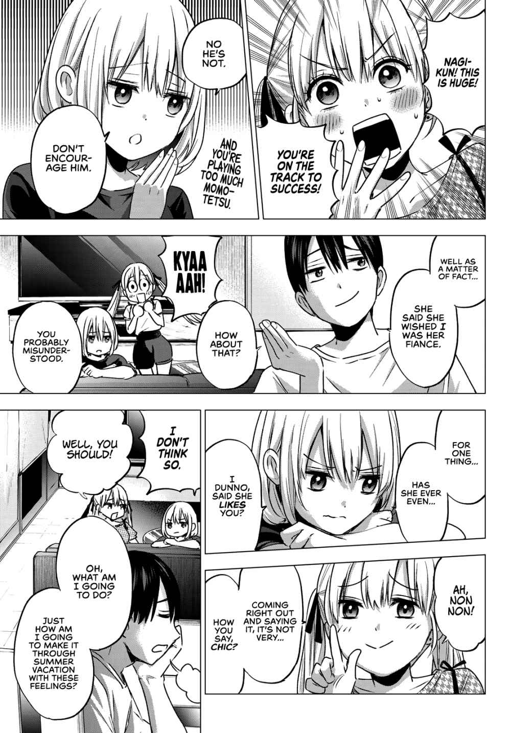 Kakkou no Iinazuke chapter 47 page 21